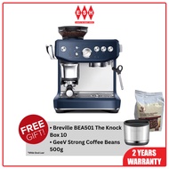 Breville BES876DBL (Damson Blue) The Barista Express Impress Espresso Coffee Machine | ESH