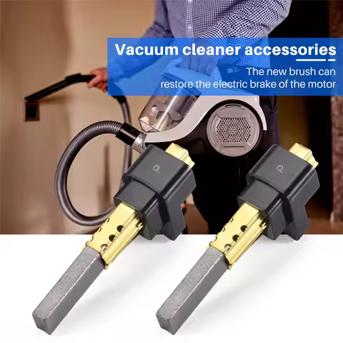 T27C 2PCS Vacuum Cleaner Motor Carbon Brush 6.5X11X32mm, High Quality Vacuum Cleaner Parts for LG Va