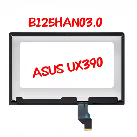 original new 12.5inch B125HAN03.0 use For UX390 UX390UA-GS041T lcd screen 1920 * 1080 IPS panel