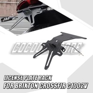 For Brixton Crossfir C1002V C 1002V Motorcycle Tail Mount License Plate Bracket Rear Bracket Accesso
