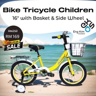 CNY PROMOTION EKOS -16” 1655 Basikal Budak / Alloy Rim EKOS-1655 16" Kid Bike Lady Bike Tricycle Children Bike