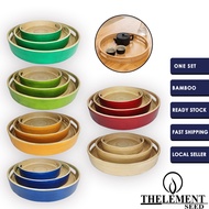 Dulang Hantaran Buluh Dulang Raya BambooTray Colour for Display/Decoration/Serving in