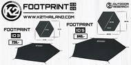 K2 Footprint เต็นท์กระโจม K2 Indians 3 Indians 5 groundsheet แผ่นรองเต็นท์ กราวชีท ผ้าปูรองเต็นท์ by