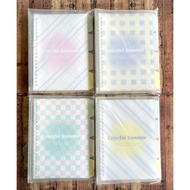 Wengu Calerfol Sammer B0244 Plastic Ring Transparent Cover A5 B5 - Binder Note Plus Loose Leaf and D