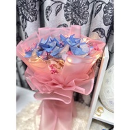 Ready stock  Bouquet duit RM 20 pink colour