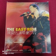 90％new 陳奕迅《The Easy Ride Live 陳奕迅演唱會》卡拉ok 2VCD /雙VCD專輯收錄了21首他在演唱會中，現場演繹的精彩作品，包括「Shall We Dance」、「阿士匹