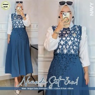 NIANDA SET 3IN1 ALIKA/ SET 3IN1 BUGATI SET 3IN1 MIX VEST CUTING 3in1 2pcs set woman 2 piece set wome
