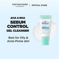 THE FACE SHOP Dr Belmeur AHA/BHA Sebum Control Gel Cleanser 100ml - For Oily Skin