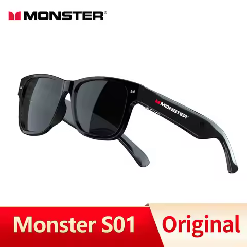 Monster Glasses Headset Wireless Bluetooth 5.0 Sunglasses Outdoor Sport earphone Calling Music Eyegl
