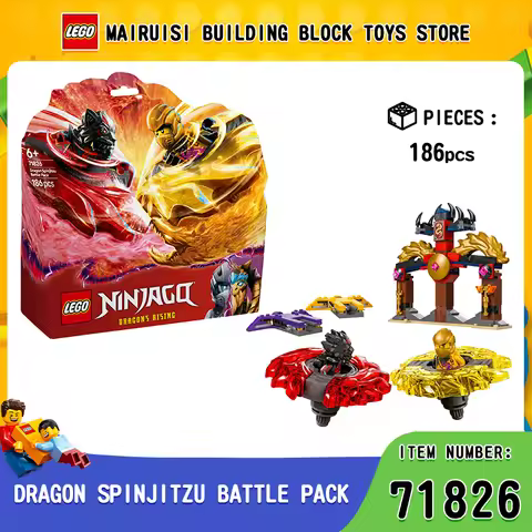 Lego 71826 Shenlong Phantom Spinning Battle Set Ninjago Series 2025 New Building Blocks