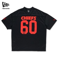 New Era Kansas City Chiefs NFL Historic Black Oversized Short Sleeve T-Shirt