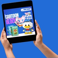 All New LS BRICKS Mini Anime Micro Block Figure DIY Cute Collectible Brick Toy for Kids And Adults