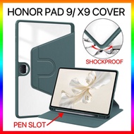 Honor Pad X9/ X9A 11.5inch/ Honor Pad 9 12.1inch Transparent Acrylic Pen Slot Case Honor Pad9/ PadX9