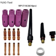 Que hàn hàn tig que hàn ES vòi phun khí collets alumina vòi phun trở lại Bộ dụng cụ làm nón cho SR W