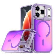 Luxury Camera Protection Phone Case For iPhone 17 Pro Max i17 Air 16 15 14 Pro 13 Gradient Color Sho