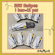 ◝ ▰ ➫ HBW ballpen 1 box 12 pcs