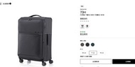 開學優惠 Samsonite 73H SPINNER 71/26 WOB BLACK 最輕軟喼 前揭式 26吋中型托運箱 可擴張 黑色 搵喼More易