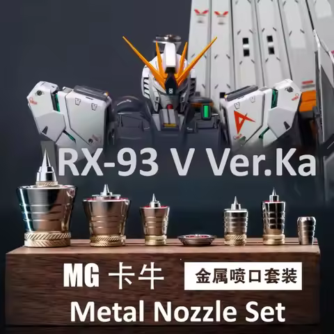 TMOR MG RX-93 V Ver.Ka Metal Nozzle 8pcs/set for Model Upgraded Details Building Hobby DIY Accessori