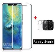 k001Mate20Pro Tempered Glass Huawei Mate 20 30 40 P60 P50 P30 P20 Pro+ Lite Full Coverage Screen Protector