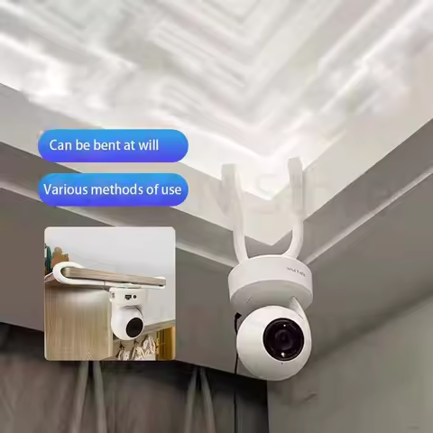 Camera Holder Stand Baby Monitor Wall Mount For Tapo C200 C210 Camera Bracket Hole-Free Crib Cradle 