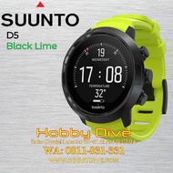 SUUNTO D5 DIVE COMPUTER BLACK LIME SCUBA DIVING - Gudang Irama