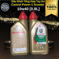 Dầu Nhớt Tổng Hợp Tay Ga - Castrol Power-1 Scooter 10w40 [0.8L]