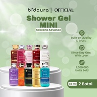 Bidaura Combo Sakeenah Advance (2 Botol) Mini 88ml | 15x Mandian | Aura 7 Bunga Body Wash Shower Gel