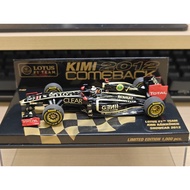 Mini Cut F1 Model Lutes KIMI Laconing 2012 Game Season 2012 Game Season, KIMI Return, Game Season 7 