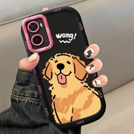 Case For OPPO A36 A76 A96 Shockproof Silicone Dog Phone