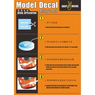 1/64 Diecast Car Decal