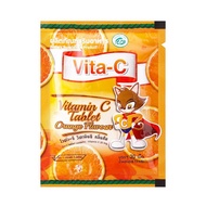 Vita-C Vitamin C Tablet (แบบซอง) ไวต้า-ซี วิตามินซี 25mg. อัดเม็ดชนิดอม ผลิตภัณฑ์เสริมวิตามินซี เม็ดอม วิตซี ชนิดซอง (1ซอง บรรจุ30เม็ด) Bloomday