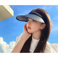 Korean summer Sun hat UPF50 UV anti-UV empty top hat outdoor travel female sun visor headband hat