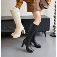 Women's boots size 35-39 High quality women's boots in smooth leather with MIN logo, double version,