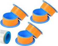 3 Pairs Stretch Wrap Dispenser Plastic Hand Saver Shrink Wrap Handle Protective Manual Film Puller for Moving Stretch Wrap Roll Pallet Packing Wrapping Shipping Fit 3 Inch Wrap Film Core, Blue Orange