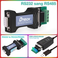 Compilation of RS232 to RS422 RS485, USB to COM RS422 RS485 converters. Dtech DT-5019 DT-9000 DT-900
