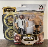 WWE Mankind VS Stone Cold Steve Austin - Championship Showdown Figure 摔角手公仔
