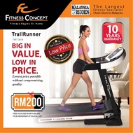 Fitness Concept Trax Trail Runner Running Best Affordable Treadmill Machine (10 YEARS WARRANTY) [Online Exclusive]