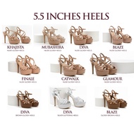TC Glamorous 5.5 Inch nude High Heels – Nude high Heels for Pageants & Special Events