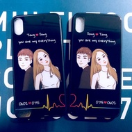 Q版 手繪 漫畫 手機殼 客製化 情侶 貓 狗 iPhone 15 14 三星OPPO