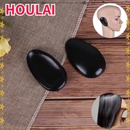 HOULAI 2Pcs Hair Dying Ear Covers, Plastic Earmuffs Ear Protector Cover Caps,  Baby Bath Tool Reusab