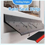 Window Water Blocking Bar Outdoor Home Window Rain Seal Strip Window Gap Waterproofing Weather Strip
