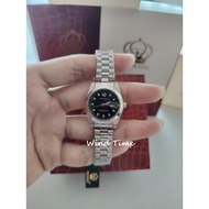 PROKING Jam Tangan Wanita Silver – Elegant Women Analog Stainless Steel Watch with Diamond and Date