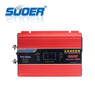 Bộ đổi điện inverter Suoer 12v-24v sang 220v sine chuẩn 300w và 500w FPC-300AL FPC-500AL có màn hình