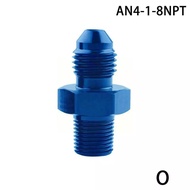 GF17 AN AN4 AN6 AN8 AN10 AN12 NPT Straight Fuel Oil Air Hose Auto Male Thread Fitting Car Pipe Fitti