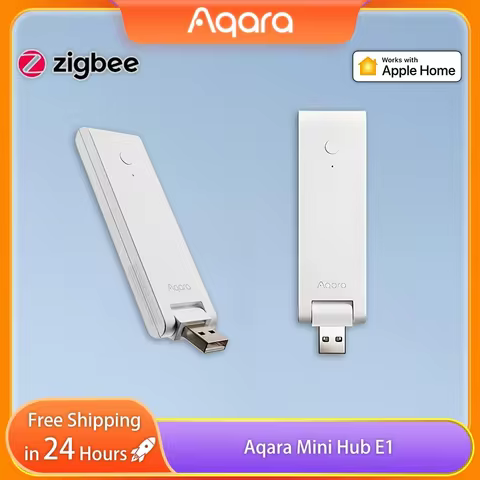 Aqara Hub E1 Gateway Zigbee 3.0 USB Smart Home Wireless Hub Remote Connect Home Assitant for Xiaomi 