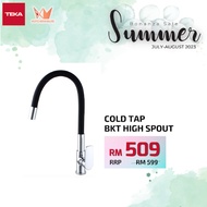 TEKA High spout single tap BKT Black / Dapur Pili / KUTCHENHAUSS