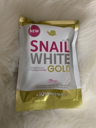 สบู่สเนลไวท์ โกลด์ Snail White Gold soap 80 กรัม