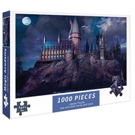 Harry Potter Castle 1000 Piece Puzzle Set Helps Relieve Stress and Entertain 75x50 cm