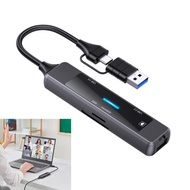 Multiple Device 5 Port USB 3.0 and Type C Hubs Ethernet Adapter, 5Gbps Quick Data Syncs And Charge A