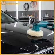 xo94bsby 5/7 Inch Wool Polishing Buffing Bonnet Pads Washable Lint-Free Car Polishing Pads for Car I
